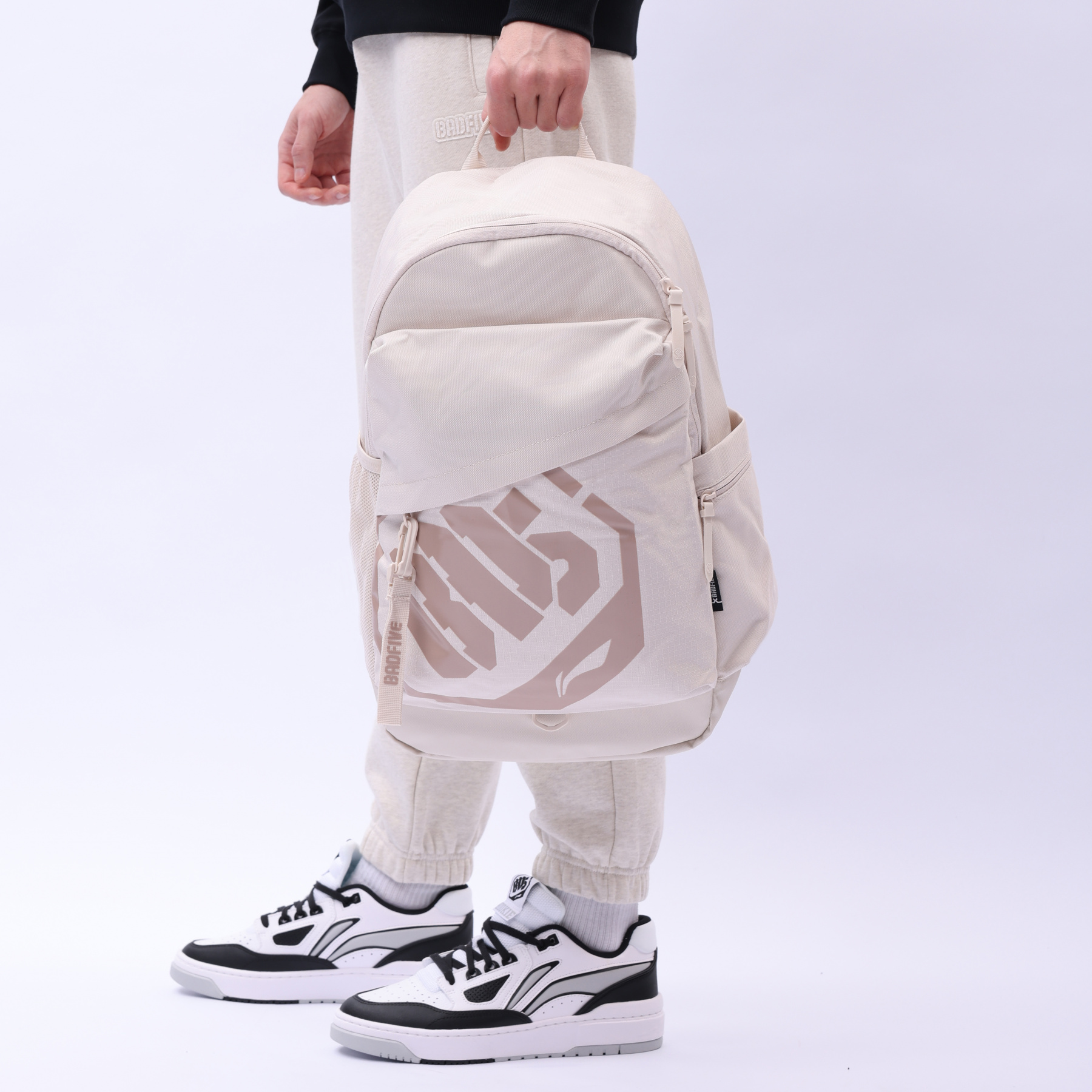 ABSU095-2 Рюкзак Badfive бежевый